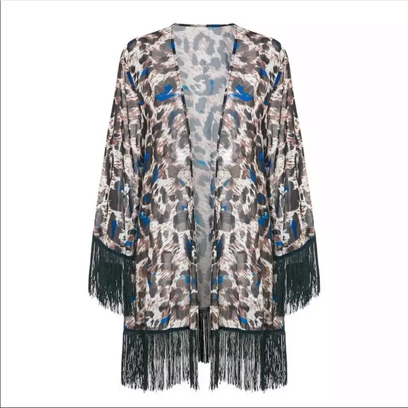 Other - Leopard Bathingsuit Coverup